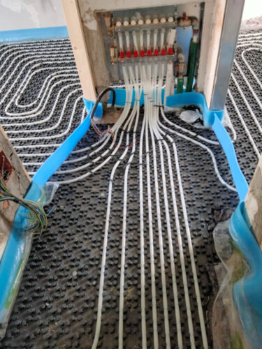 Impianto riscaldamento a pavimento Cinisello Balsamo